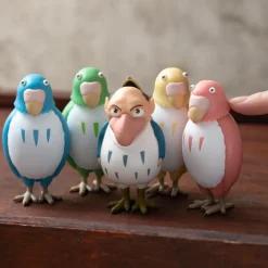 Toys*Maison Ghibli Bobble head Figurine Blue Parakeet - The Boy and the Heron