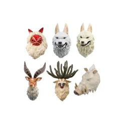 Figurines*Maison Ghibli Collection of 6 Assorted 3D Character Magnet -Princess Mononoke