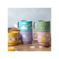 Kitchenware*Maison Ghibli Coloful embossed mug Laundry Day - Howl's Moving Castle