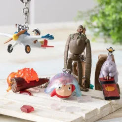 Keychains*Maison Ghibli 3D Keychains Calcifer - Howl’s Moving Castle