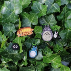 Pins*Maison Ghibli Embroidered Jewel Brooch Catbus - My Neighbor Totoro