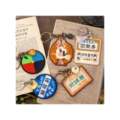 Keychains*Maison Ghibli Embroidery Keychain Magic colour disc - Howl's Moving Castle