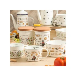 Kitchenware*Maison Ghibli Enamel pan Soot Sprites - My Neighbor Totoro