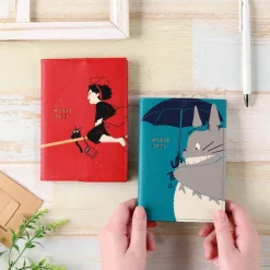 Schedule Diaries And Calendars*Maison Ghibli 2025 Felt Diary Kiki & Jiji on the broom - Kiki's Delivery Service