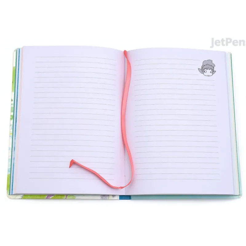 Notebooks And Notepads*Maison Ghibli Flexi Journal Ponyo & Sosuke - Ponyo on the Cliff