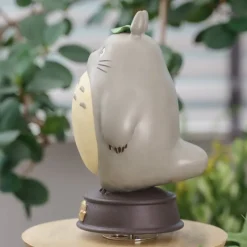 Music Boxes | Statues*Maison Ghibli Great Musical Statue Big Totoro Waiting - My Neighbor Tororo