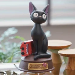 Music Boxes | Statues*Maison Ghibli Great Musical Statue Jiji and Radio - Kiki'S Delivery Service