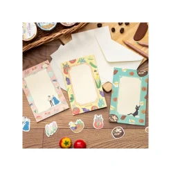Postcards And Letter Papers*Maison Ghibli Letter set Break Time Cookies - Kiki's Delivery Service
