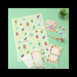 Postcards And Letter Papers*Maison Ghibli Letter set Break Time Vegetables - My Neighcor Tortoro