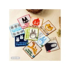 Household Linen*Maison Ghibli Mame Mini Towel Jiji 15x15 cm - Kiki's Delivery Service