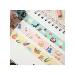 Small Equipment*Maison Ghibli Masking Tape Break Time Flowers - Howl's Moving Castle