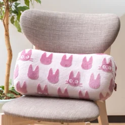 Furniture*Maison Ghibli Opalised block cushion Jiji silhouette  - Kiki's Delivery Service