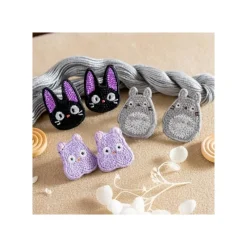 Jewellery*Maison Ghibli Pierced Embroidery serie Boh mouse - Sprited Away