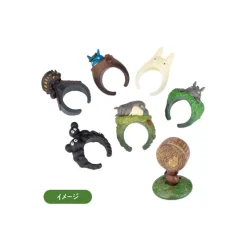 Figurines*Maison Ghibli Pose Collection Totoro Assortment of 6 Rings - My Neighbor Totoro