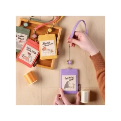 Accessories*Maison Ghibli Pouch card holder Calcifer & Heen - Howl's Moving Castle