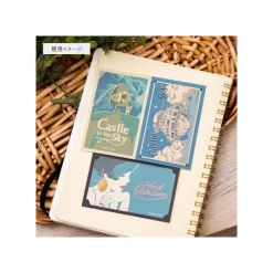 Small Equipment*Maison Ghibli Retro Stickers Savoia & Gina - Porco Rosso