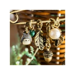 Accessories | Jewellery*Maison Ghibli Safety Pin brooch Totoro & Leaves - My Neighbor Totoro