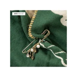 Accessories | Jewellery*Maison Ghibli Safety Pin brooch Totoro & Leaves - My Neighbor Totoro