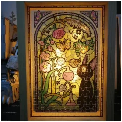 Jigsaw Puzzle*Maison Ghibli Stained glass Puzzle 126P Robot Gardener - Castle in the Sky