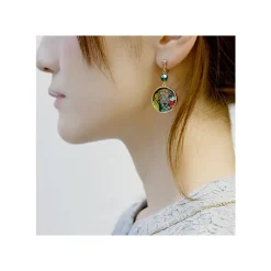 Jewellery*Maison Ghibli STAINED GLASS SERIES - EARRINGS LOUISE&BARON -WHISPER OF THE HEART