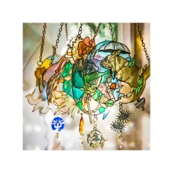 Décoration*Maison Ghibli Sun catcher Stained glass Sophie & Hauru - Howl's Moving Castle