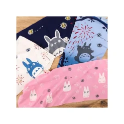 Household Linen*Maison Ghibli Tenugui Middle Totoro Fireworks - My Neighbor Totoro