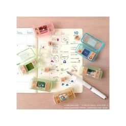 Small Equipment*Maison Ghibli Totoro & Mei Mini Stamp Set Red - My Neighbor Totoro