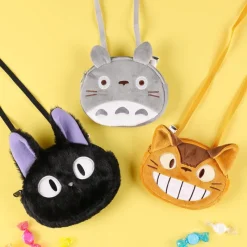 Bags*Maison Ghibli Totoro Plush Pouch 12,5 x 15,5 x 2 cm - My Neighbor Totoro