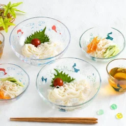 Kitchenware*Maison Ghibli Transparent bowl 17cm Ponyo under the sea - Ponyo on the Cliff