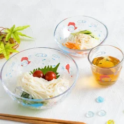 Kitchenware*Maison Ghibli Transparent bowl 17cm Ponyo under the sea - Ponyo on the Cliff