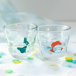 Kitchenware*Maison Ghibli Transparent Glass Chasing acorns - My Neighbor Totoro