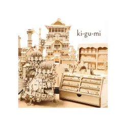 Arts And Crafts*Maison Ghibli Wood Model Kigumi Tiger Moth - Castle in the Sky